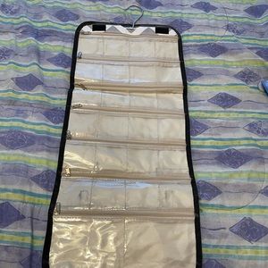 Hang up jewelry organizer